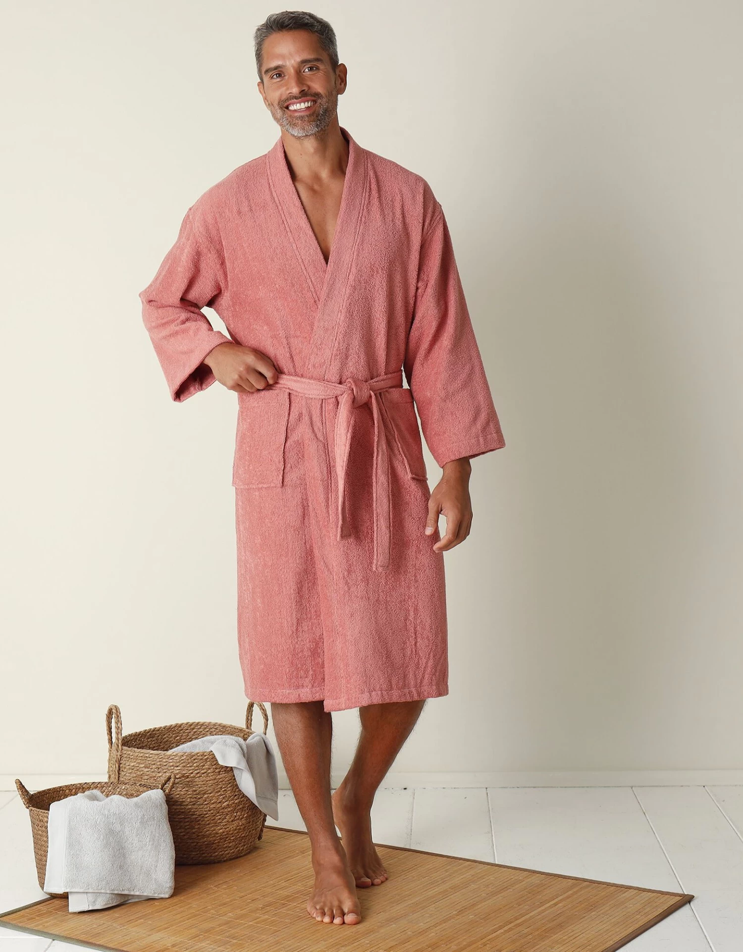 Peignoir Mixte Adute éponge Bouclette 1er Prix – Image 3