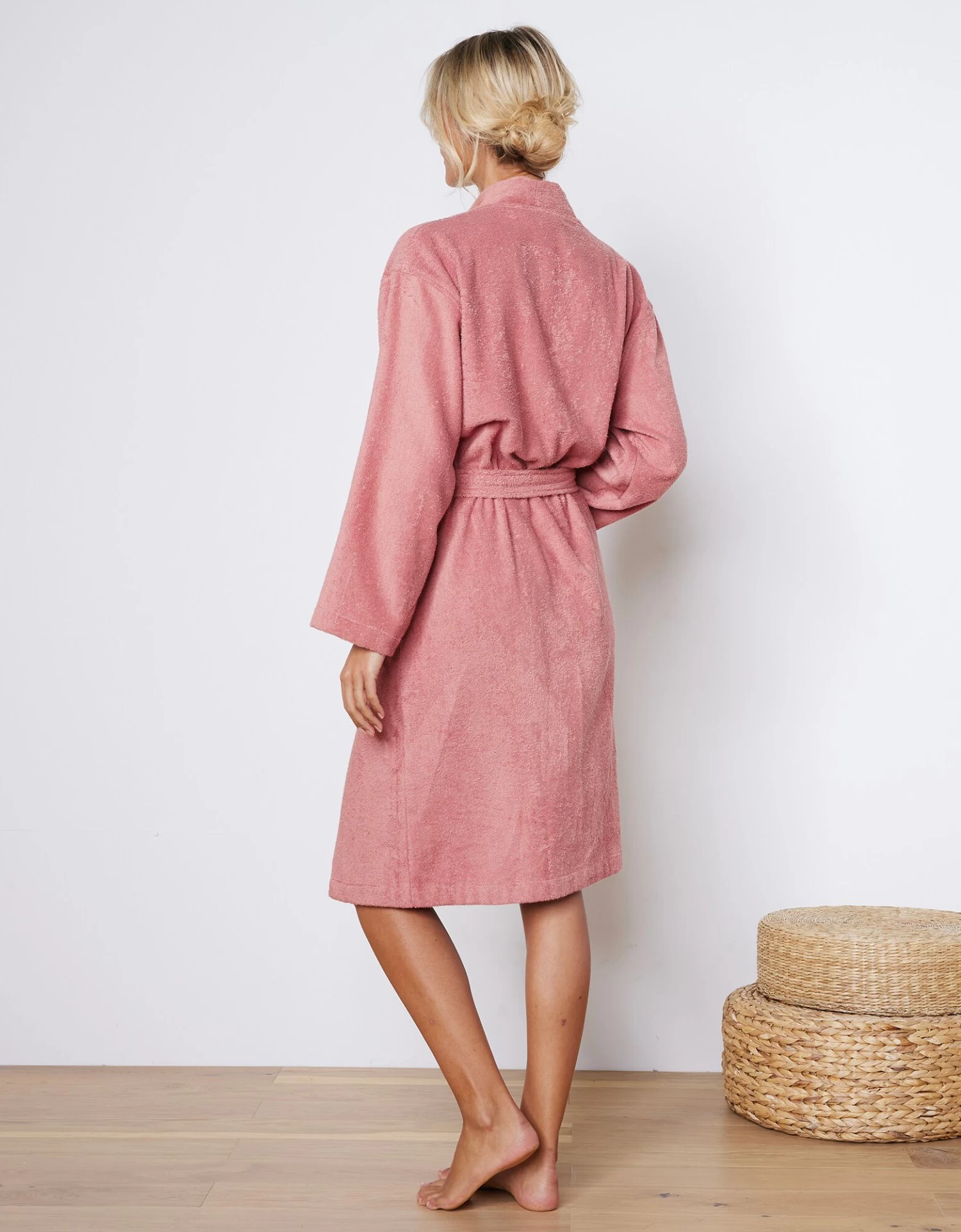 Peignoir Mixte Adute éponge Bouclette 1er Prix – Image 4