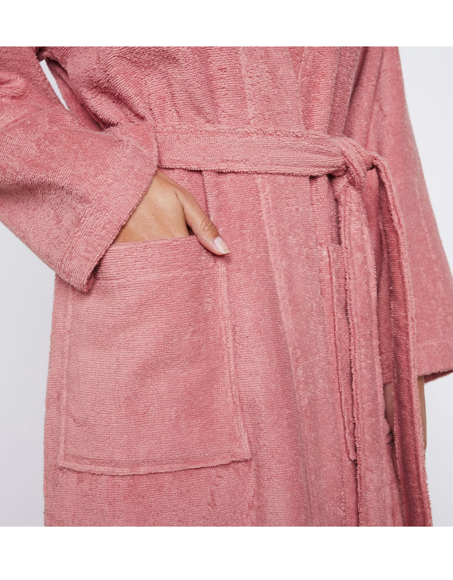 Peignoir Mixte Adute éponge Bouclette 1er Prix – Image 5