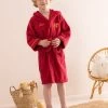 Peignoir Enfant à Capuche Harry Potter® Personnalisable éponge Coton - 380g/m2