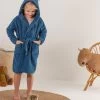 Peignoir De Bain Enfant Chouki Motif Chouette éponge Coton - 380g/m2