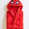 Robe De Chambre Enfant Spiderman® À Capuche - Polaire