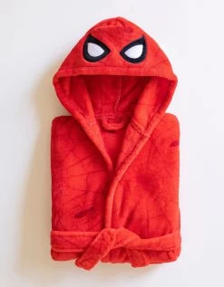 Robe De Chambre Enfant Spiderman® À Capuche - Polaire