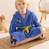 Peignoir De Bain Enfant Personnalisable Pin-pon à Capuche