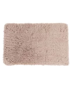 Tapis De Bain Uni Moelleux Microfibre
