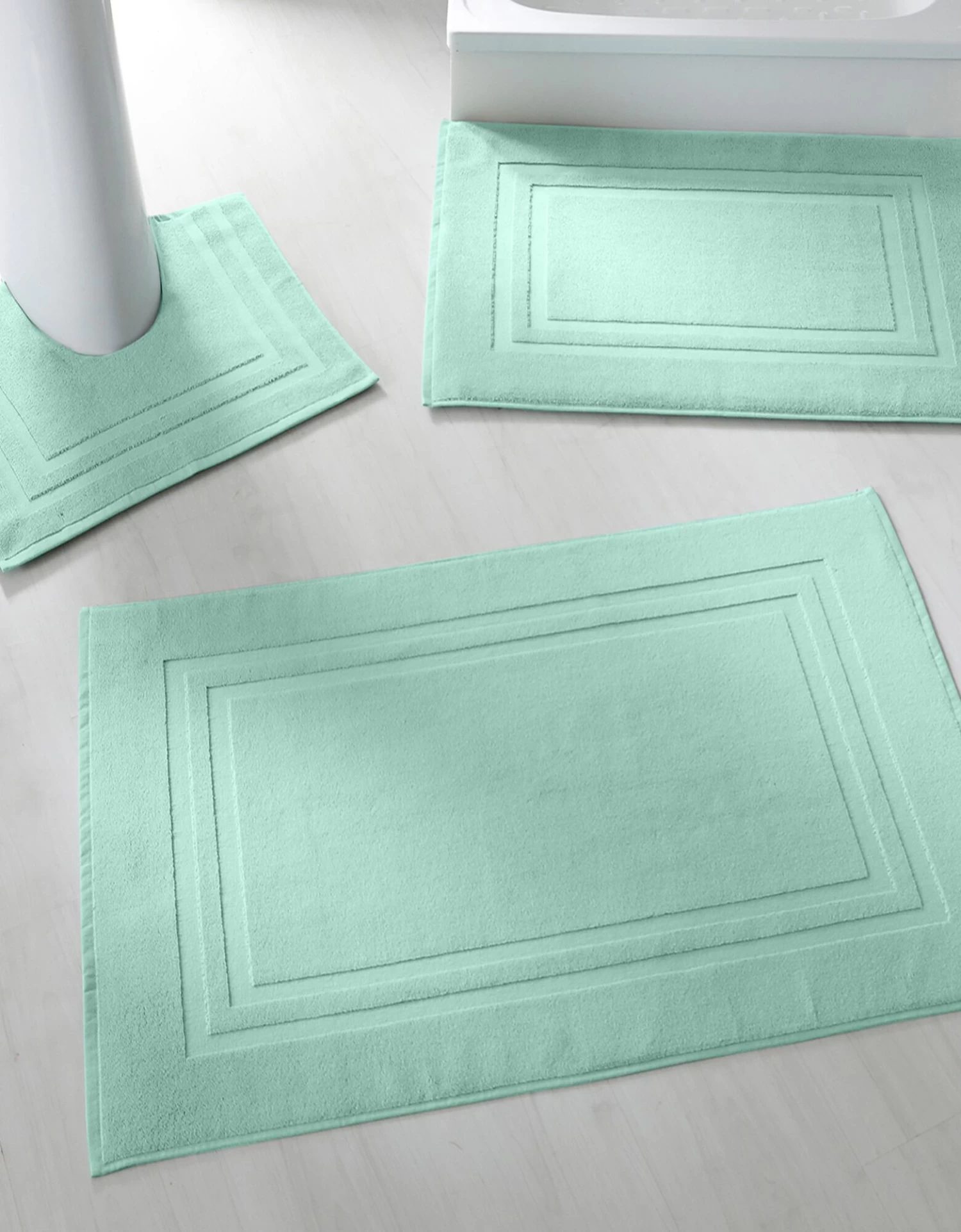 Tapis De Bain éponge Double Liteau