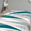 Couette Microfibre Imprimé Géométrique 350 G/m²