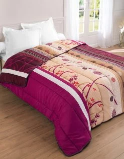 Couette Microfibre Imprimée Floral 400g/m2