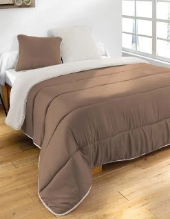 Couette Bicolore Microfibre 350g/m2