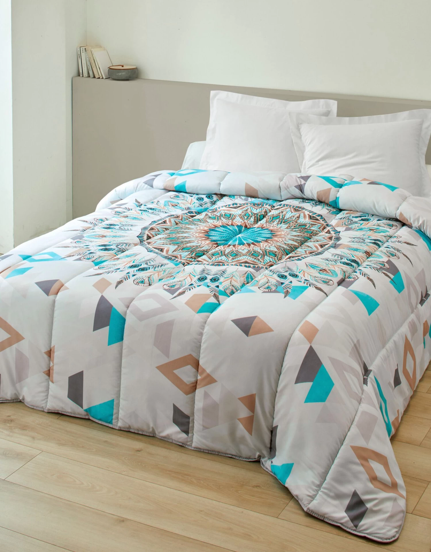 Couette Microfibre Imprimé Attrape-rêves 400g/m²