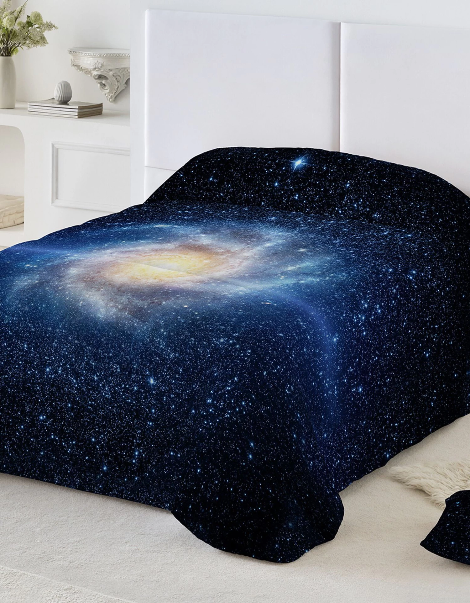 Couette Microfibre Imprimée Galaxie 200 G/m²