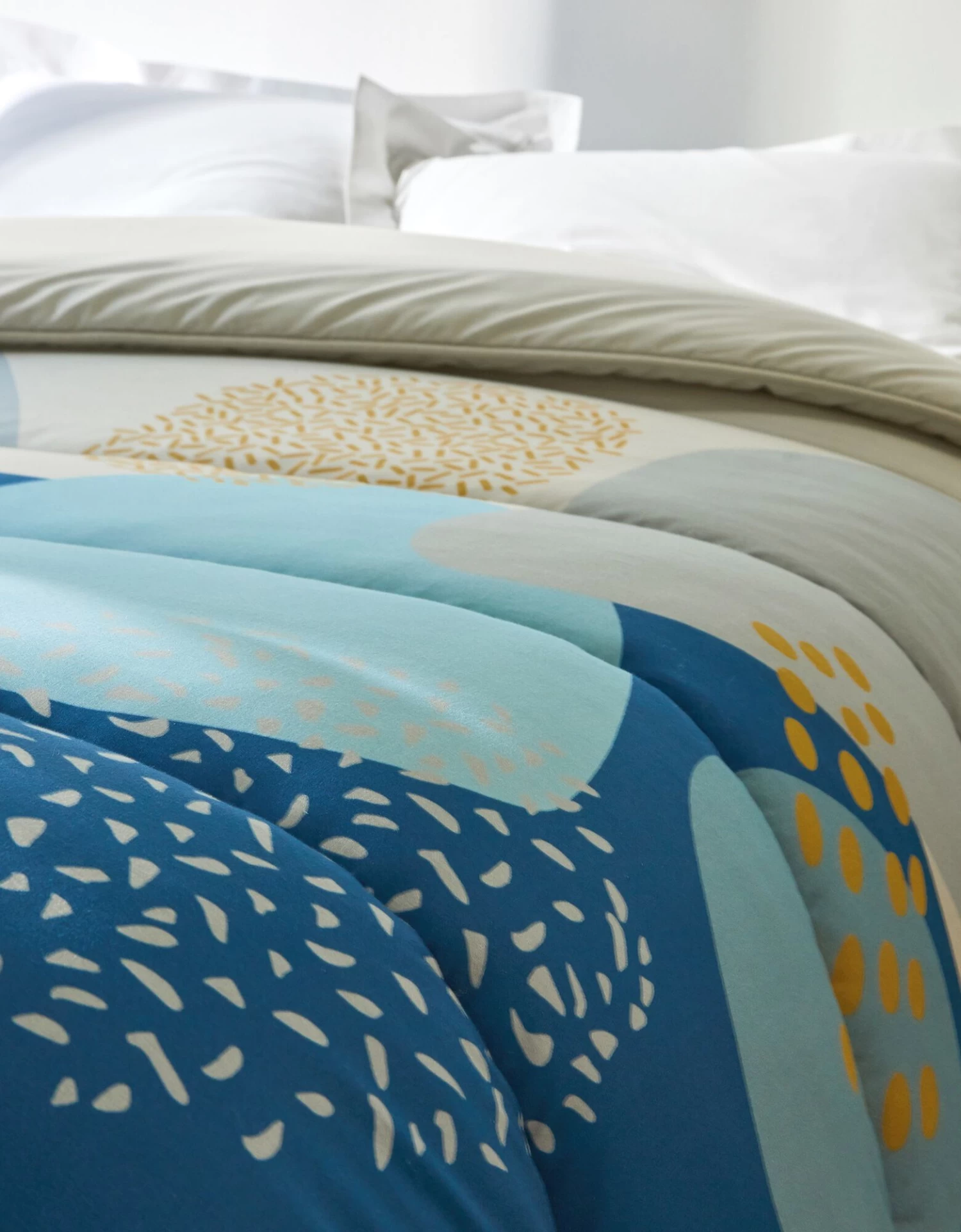 Couette Coton Imprimé Galet 400g/m² – Image 3