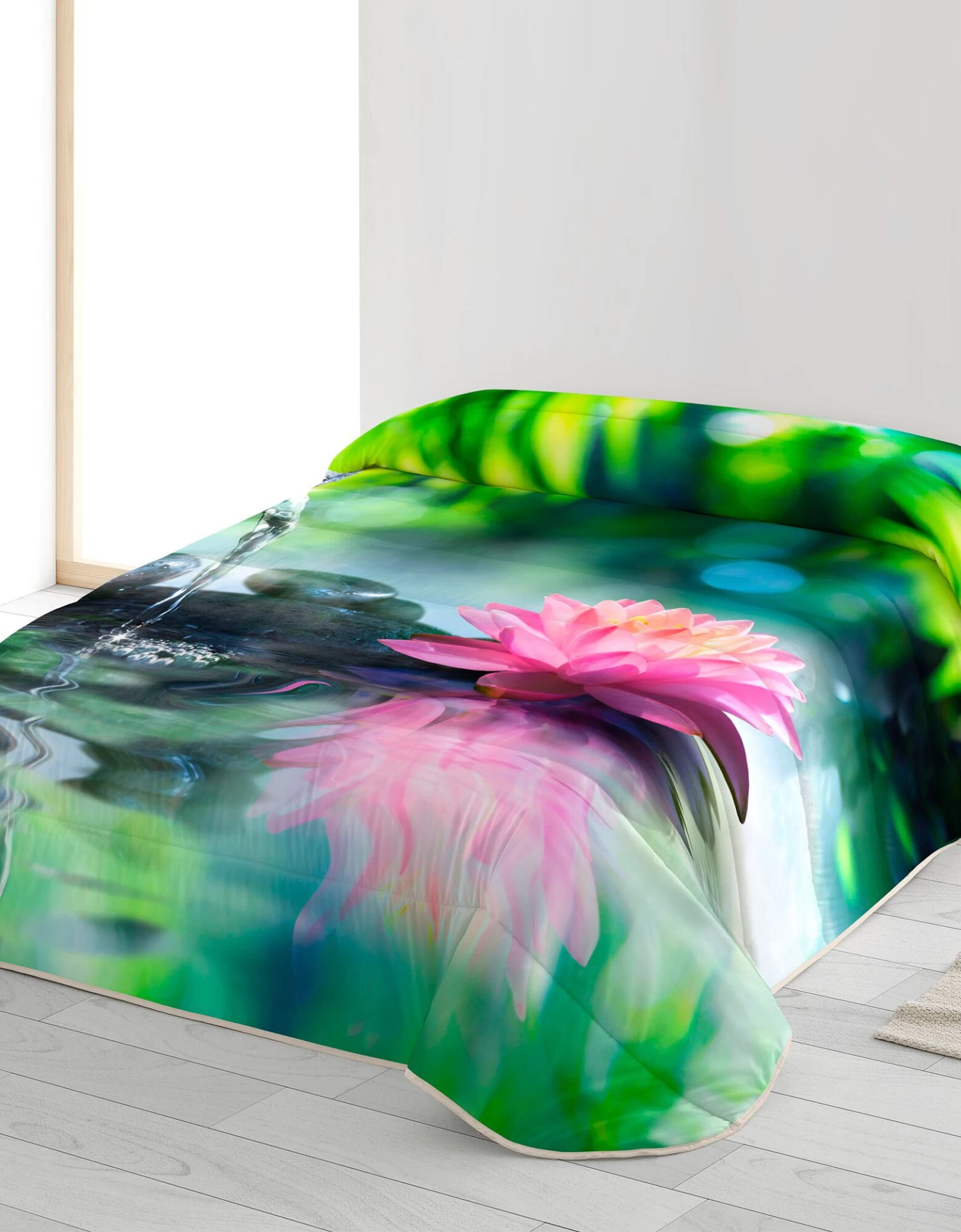 Couette Microfibre Nénuphar 200 G/m²