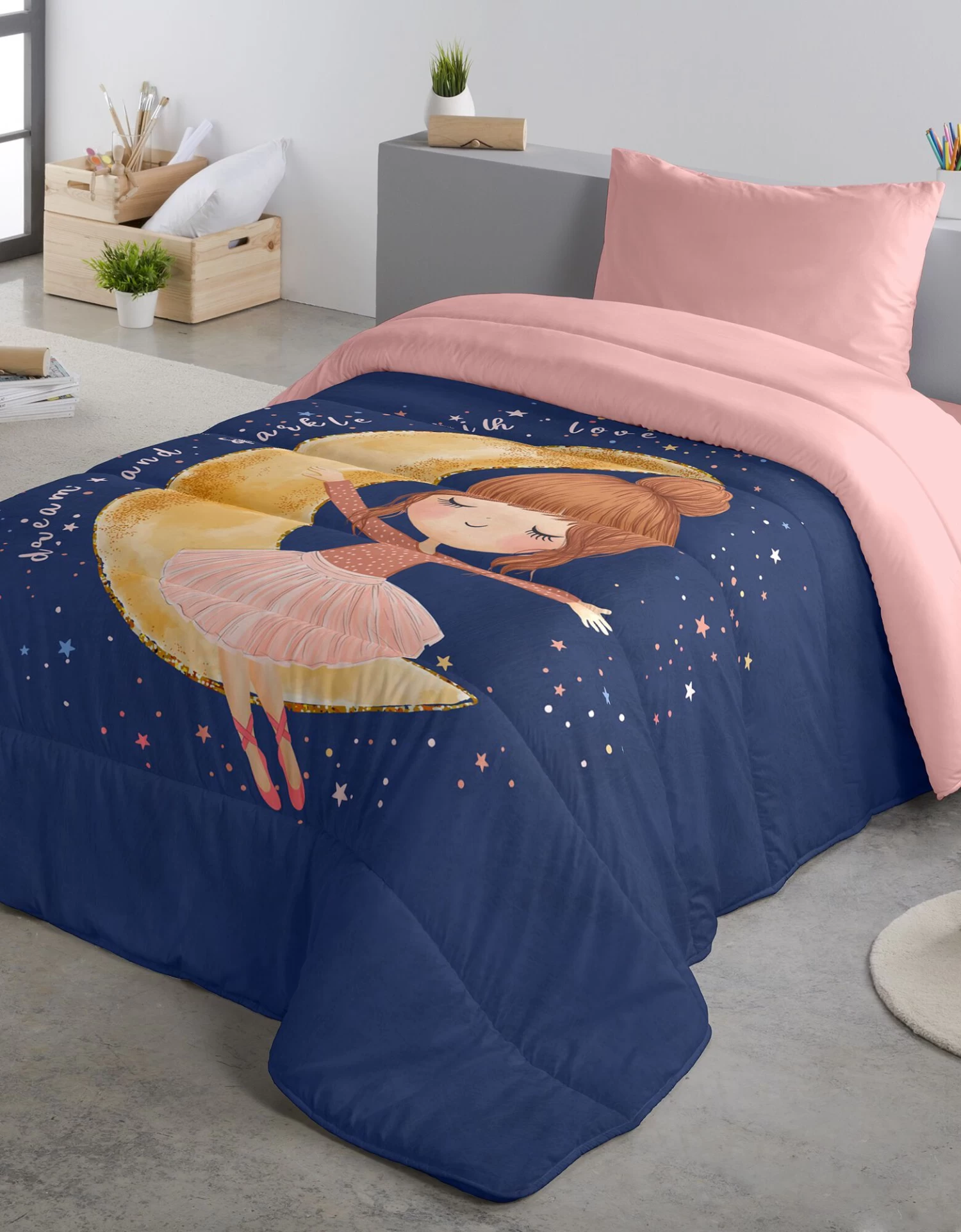 Couette Microfibre Enfant Ballerine 200 G/m² – Image 3