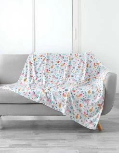 Plaid Flanelle Enfant Imprimé Princesse