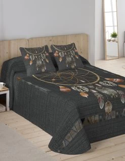 Couvre-lit Matelassé Imprimé Attrape-rêves