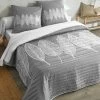 Couvre-lit Matelassé Microfibre Imprimé Feuilles