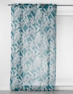 Voilage Imprimé Tropical