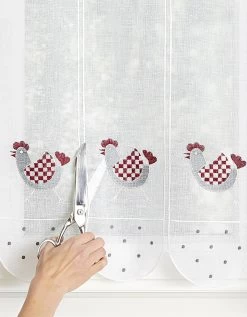 Brise-bise Brodé Modulable