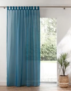 Panneau Voile Uni Finition Pattes