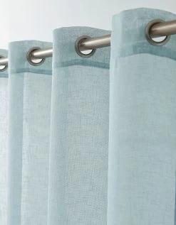 Voilage Uni étamine Effet Lin