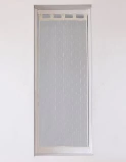 Vitrage Droit Fil Satiné