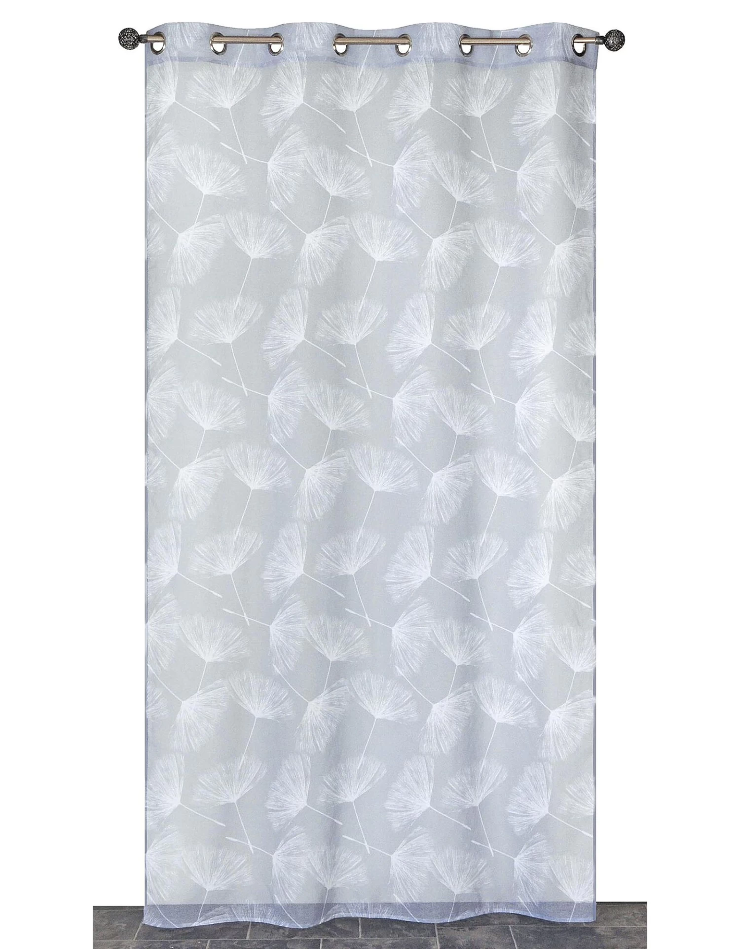 Rideau Panneau Voile Imprimé Pissenlits