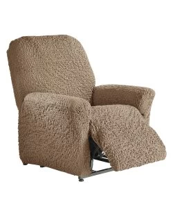 Housse Gaufrée Bi-extensible Spéciale Fauteuil Relaxation