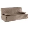 Housse Clic-clac Standard Matelassée Coton Bachette Uni