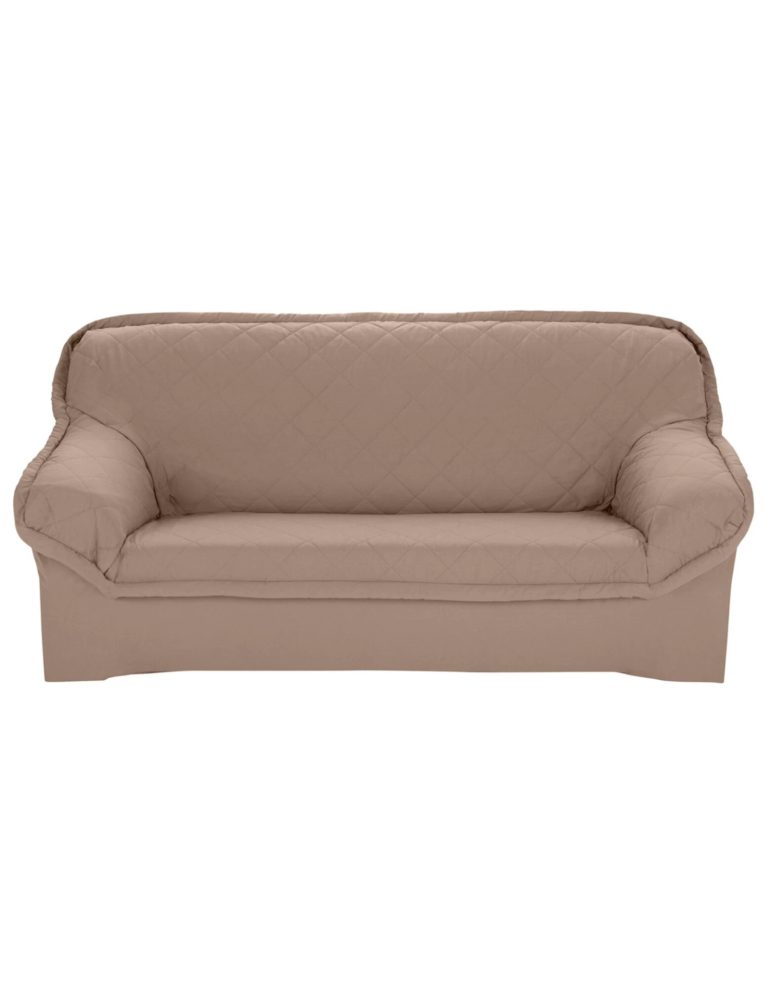 Housse Bachette Matelassée Coton Uni Fauteuils Canapés Accoudoirs