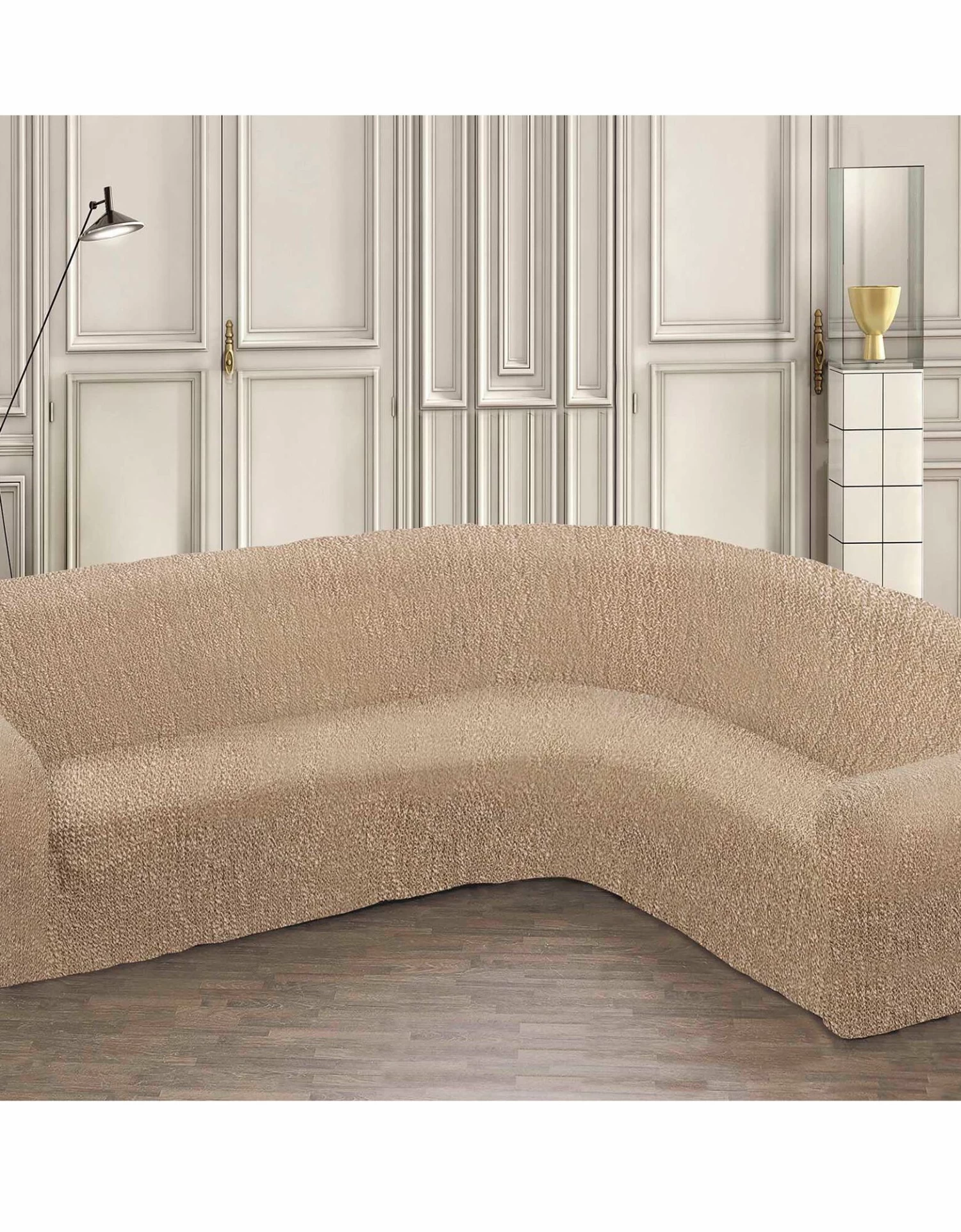 Housse Bi-extensible Imprimée Gaufrée Pour Fauteuil Et Canapé – Image 2