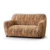 Housse Bi-extensible Microfibre Imprimé Vagues Pour Fauteuil Et Canapé