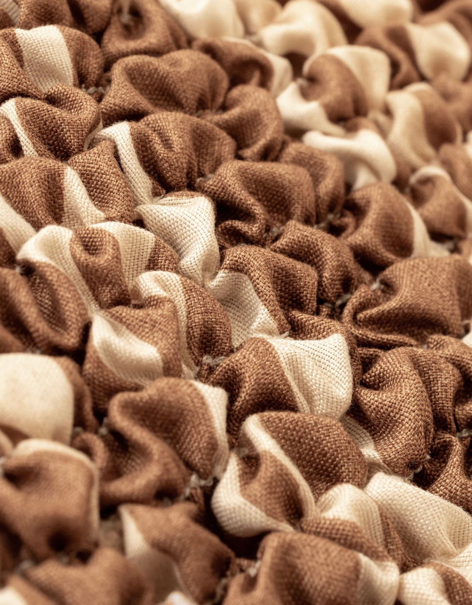 Housse Bi-extensible Microfibre Imprimé Vagues Pour Fauteuil Et Canapé – Image 3