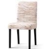 Housse Microfibre Bi-extensible Imprimé Vagues Spéciale Chaise