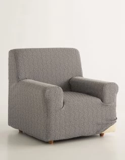 Housse Extensible Jacquard Graphique Fauteuil Canapé