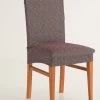 Housse De Chaise Extensible Jacquard Graphique
