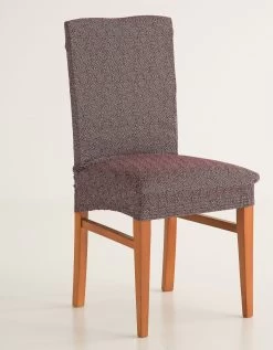 Housse De Chaise Extensible Jacquard Graphique