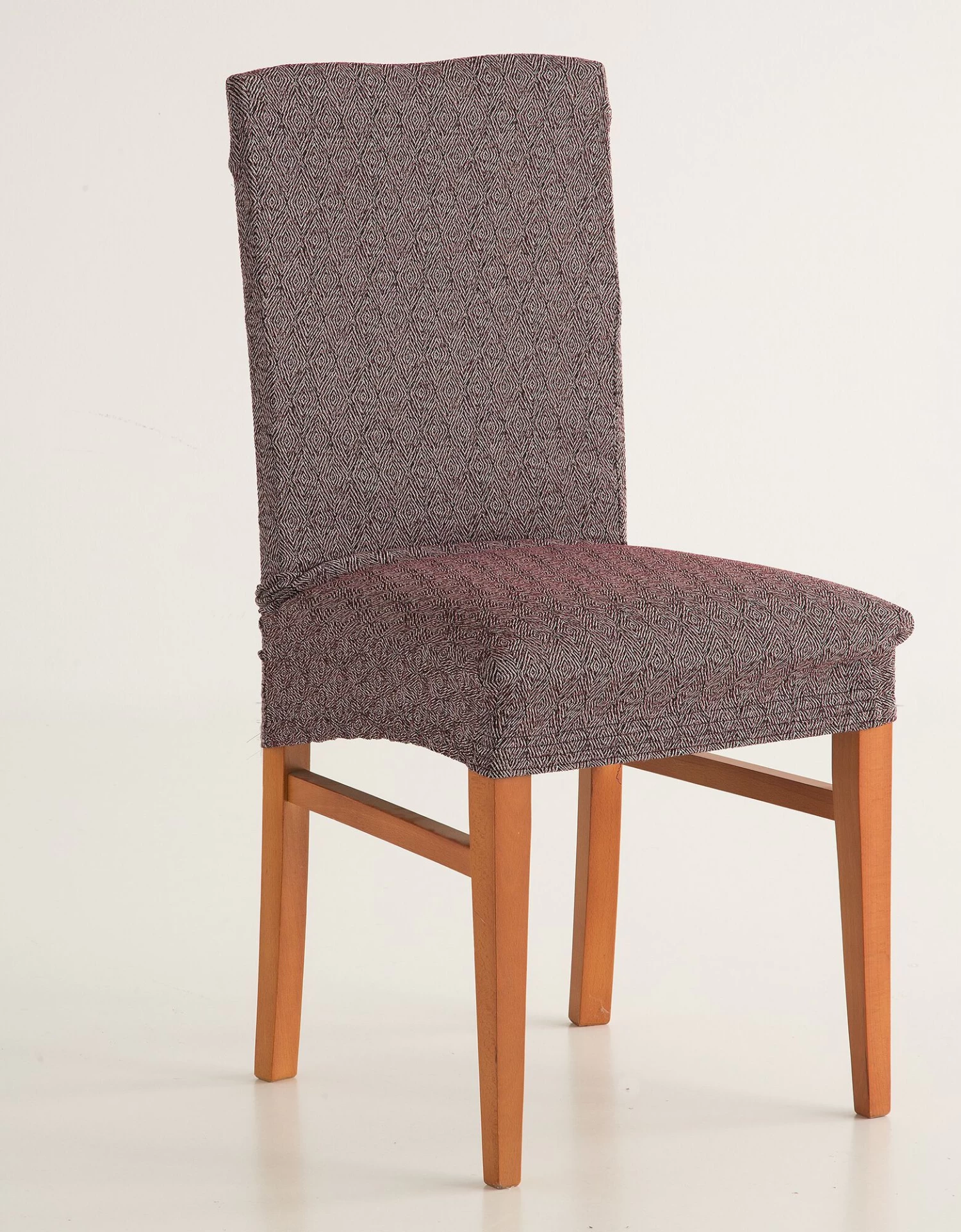 Housse De Chaise Extensible Jacquard Graphique