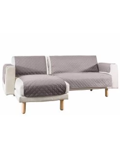 Protège-méridienne Réversible Microfibre Matelassée