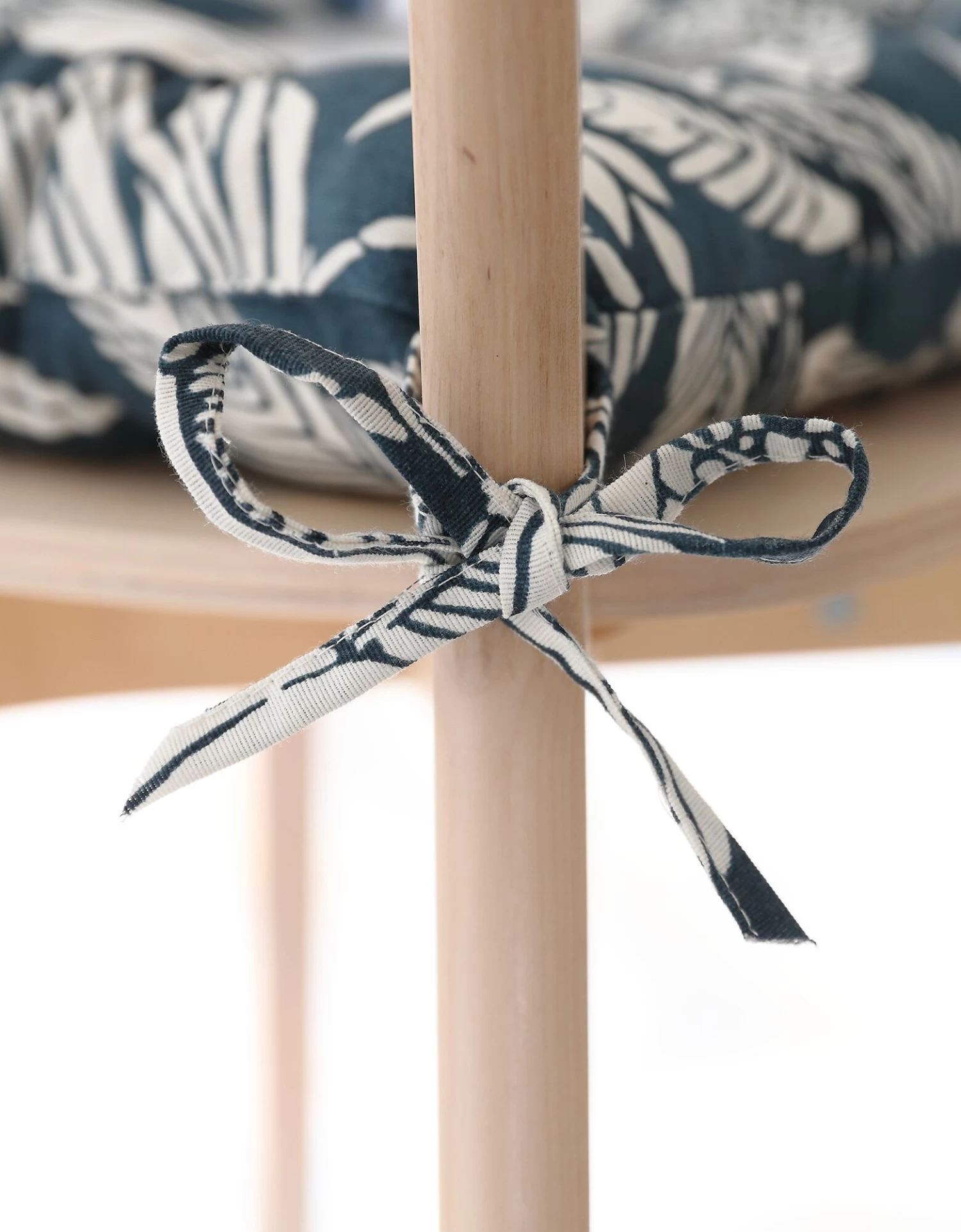 Galette De Chaise Carrée Imprimée - Lot De 2 – Image 3