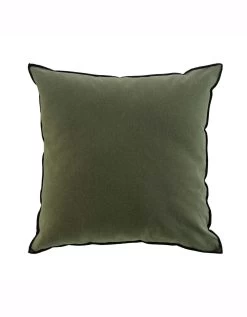 Coussin Uni Avec Contour Contrasté