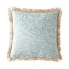 Housses De Coussin Imprimé à Franges En Jute - Lot De 2