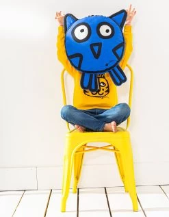 Coussin Chouette Garni, Collection Enfant LEM