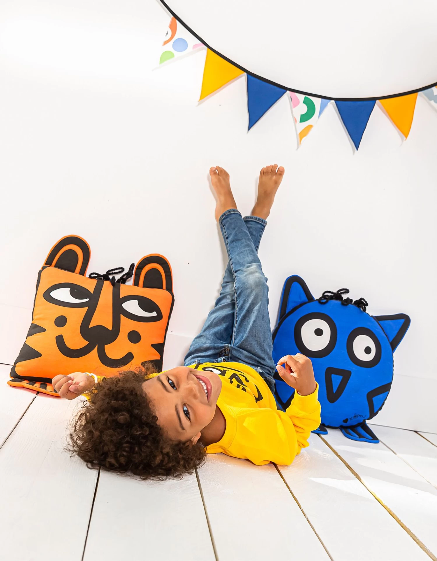 Coussin Chouette Garni, Collection Enfant LEM – Image 3