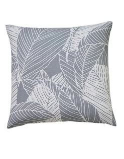 Housse De Coussin Carrée Imprimé Feuillage - Lot De 2