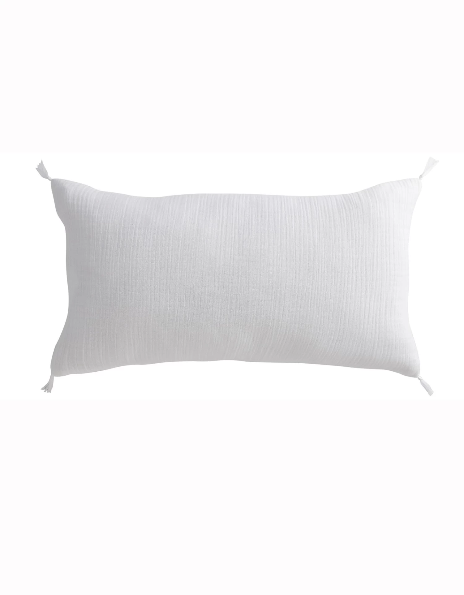 Housse De Coussin Double Gaze De Coton - Lot De 2 – Image 2