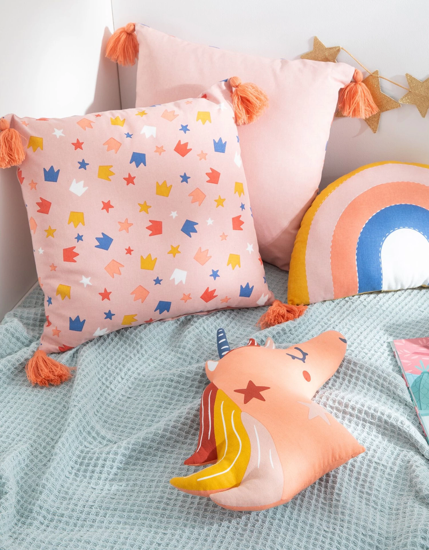 Coussin Garni Enfant "licorne" – Image 4