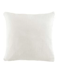 Coussin Déhoussable Gaze De Coton Uni