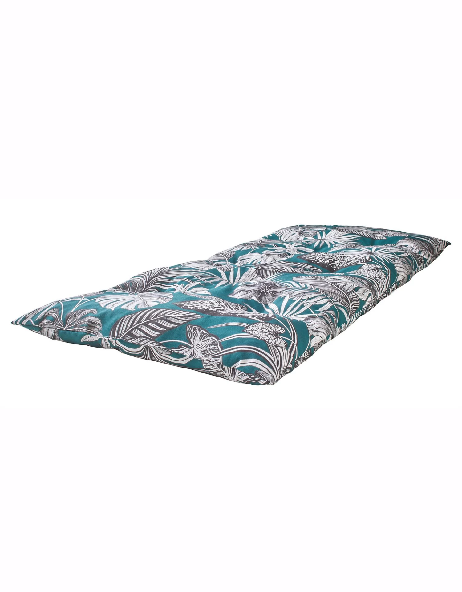 Long Coussin Déco Coton Imprimé Tropical – Image 3