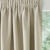 Rideau Occultant Uni Satiné Finition Galon Fronceur